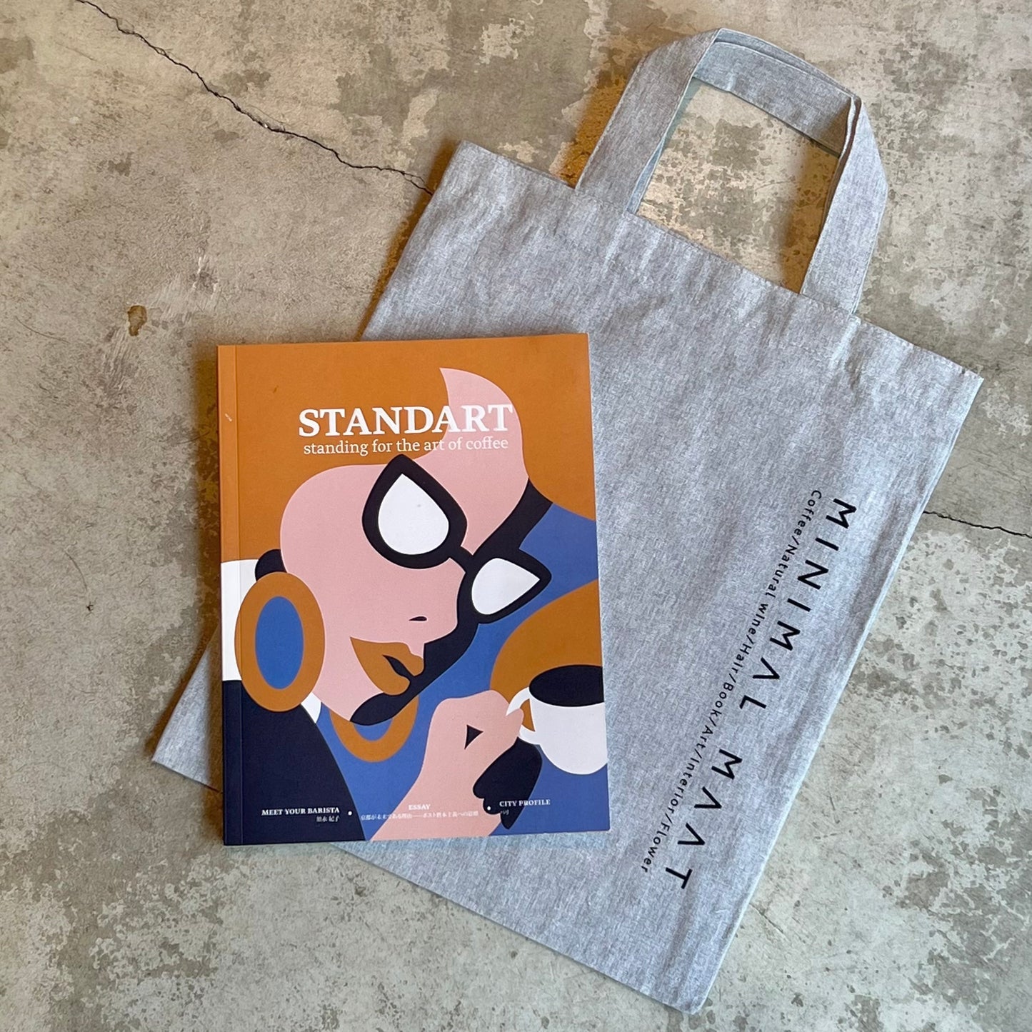 MINIMAL MAAT 1st anniversary Tote bag